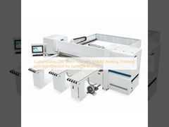 Customizable CNC Beam Saw with 100MM Working Thickness and High Precision for Furniture Making