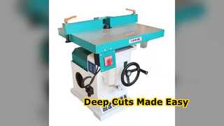 3KW Wood Groove Cutter Chamfer Machine Precision Cuts